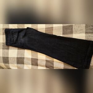 New York and company low-rise wide leg flare trousers-size 10